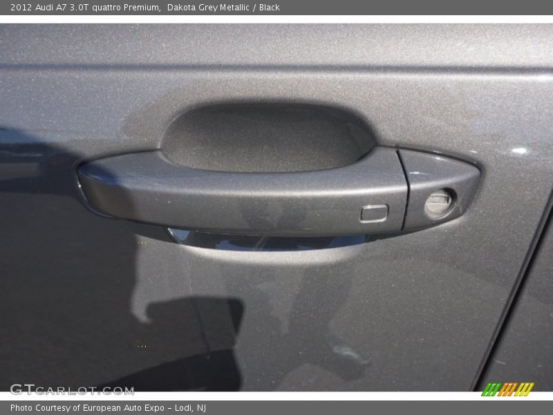 Dakota Grey Metallic / Black 2012 Audi A7 3.0T quattro Premium