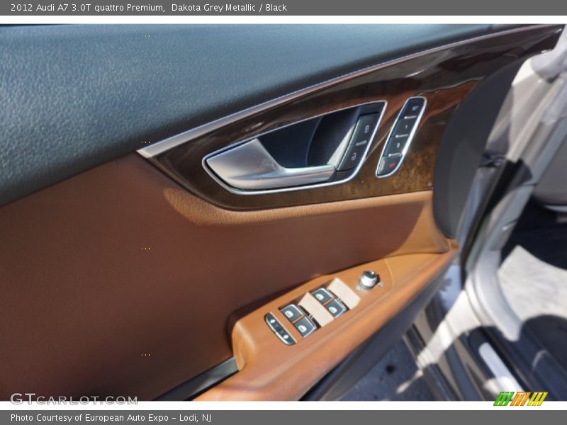 Dakota Grey Metallic / Black 2012 Audi A7 3.0T quattro Premium