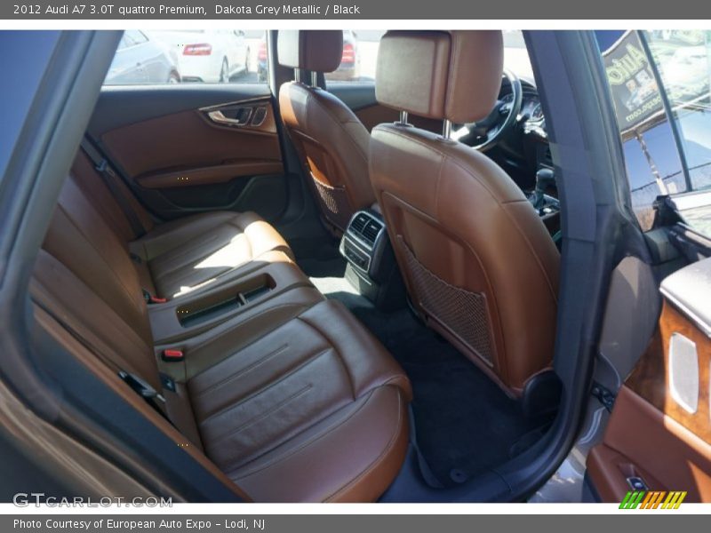 Dakota Grey Metallic / Black 2012 Audi A7 3.0T quattro Premium