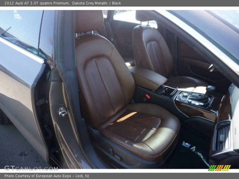 Dakota Grey Metallic / Black 2012 Audi A7 3.0T quattro Premium