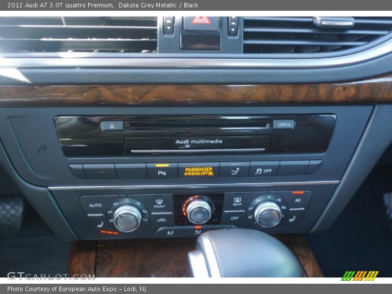 Dakota Grey Metallic / Black 2012 Audi A7 3.0T quattro Premium