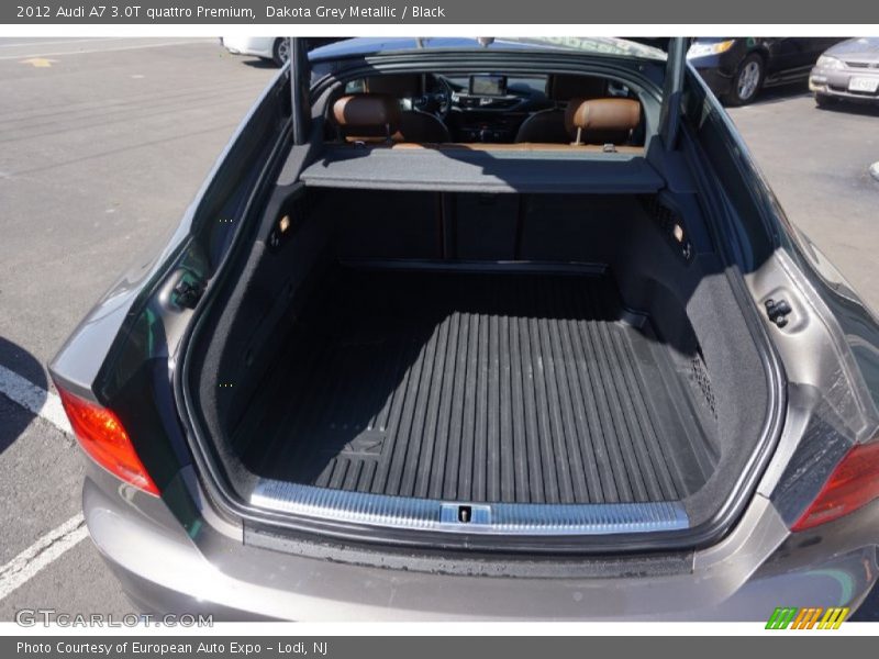 Dakota Grey Metallic / Black 2012 Audi A7 3.0T quattro Premium