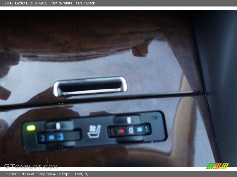 Starfire White Pearl / Black 2012 Lexus IS 250 AWD
