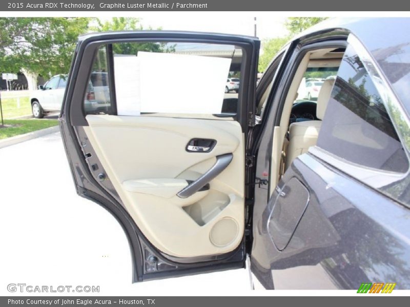 Graphite Luster Metallic / Parchment 2015 Acura RDX Technology