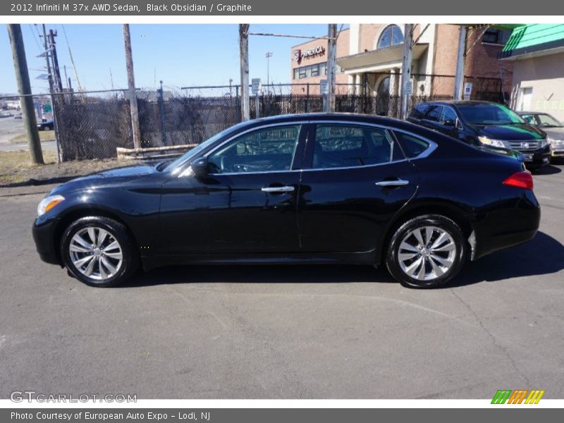 Black Obsidian / Graphite 2012 Infiniti M 37x AWD Sedan