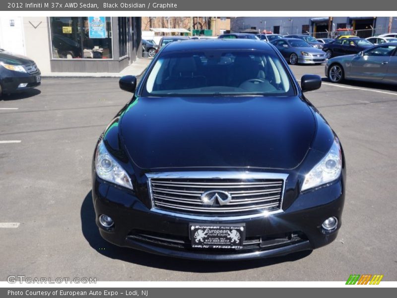 Black Obsidian / Graphite 2012 Infiniti M 37x AWD Sedan