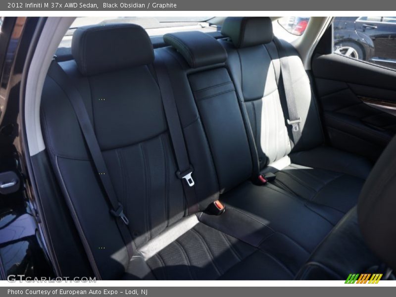 Black Obsidian / Graphite 2012 Infiniti M 37x AWD Sedan