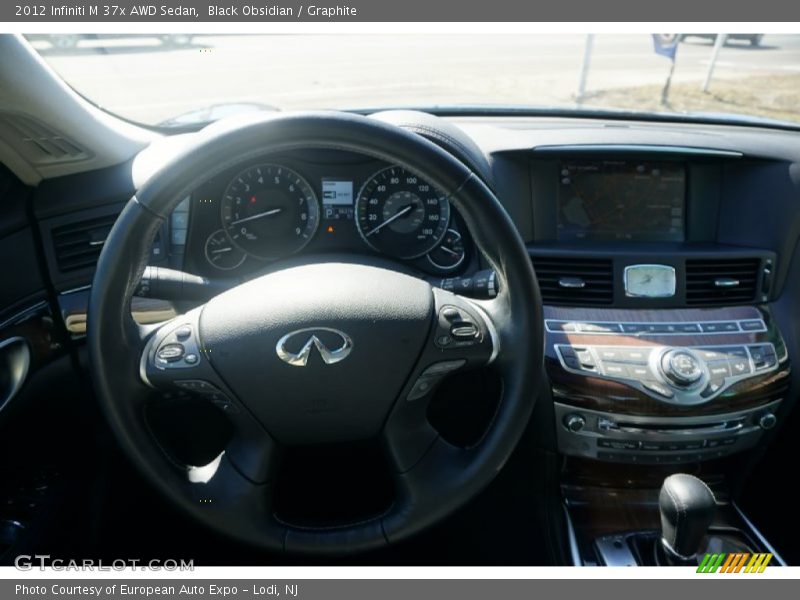 Black Obsidian / Graphite 2012 Infiniti M 37x AWD Sedan
