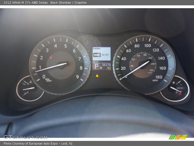 Black Obsidian / Graphite 2012 Infiniti M 37x AWD Sedan
