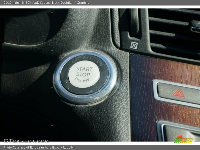 Black Obsidian / Graphite 2012 Infiniti M 37x AWD Sedan