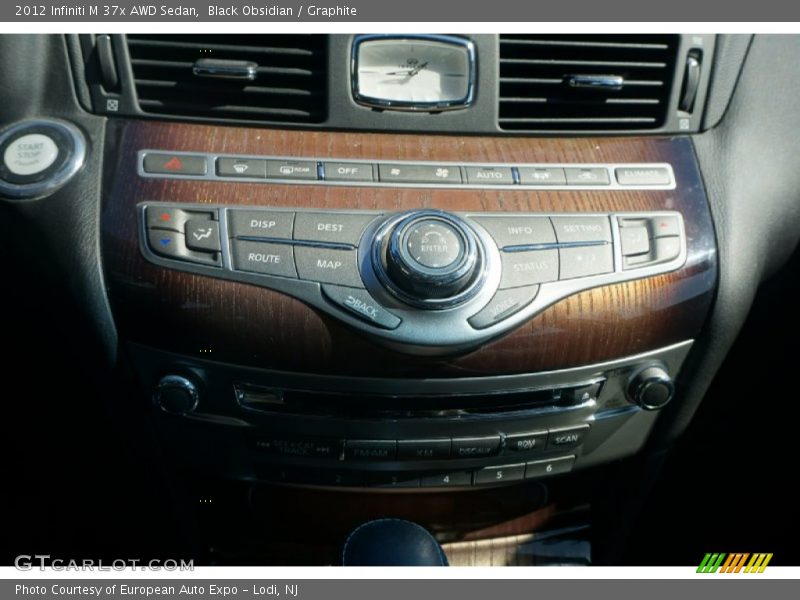 Black Obsidian / Graphite 2012 Infiniti M 37x AWD Sedan