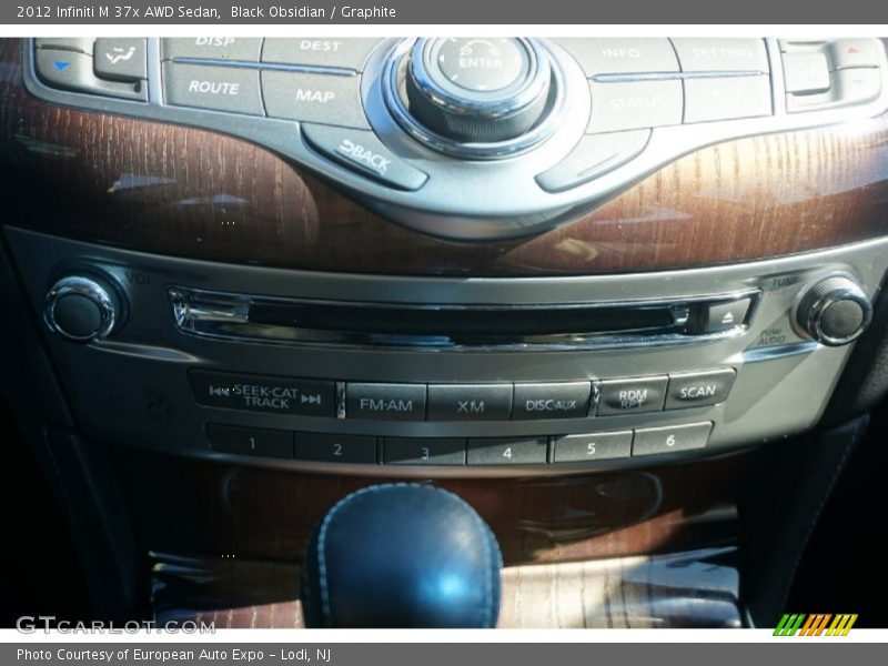 Black Obsidian / Graphite 2012 Infiniti M 37x AWD Sedan