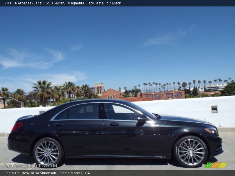 Magnetite Black Metallic / Black 2015 Mercedes-Benz S 550 Sedan