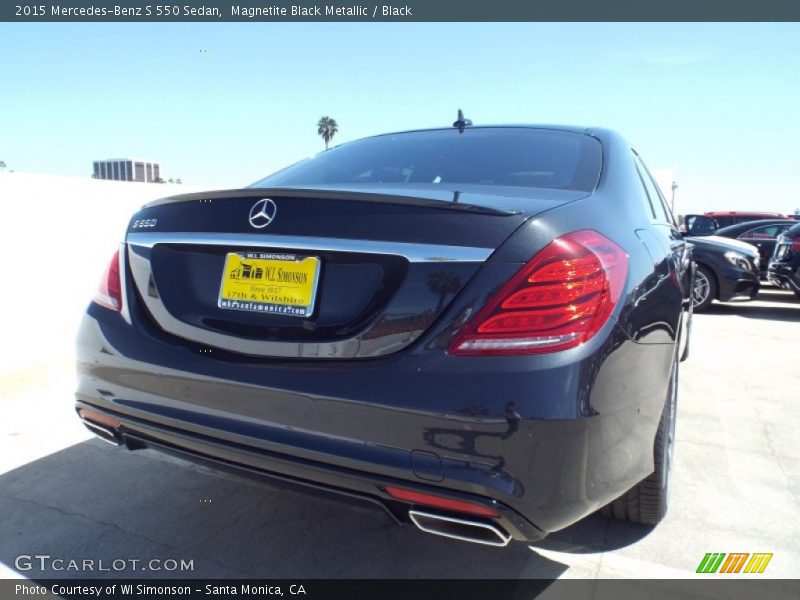 Magnetite Black Metallic / Black 2015 Mercedes-Benz S 550 Sedan