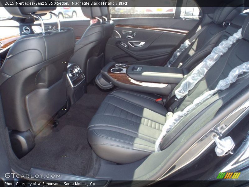 Magnetite Black Metallic / Black 2015 Mercedes-Benz S 550 Sedan