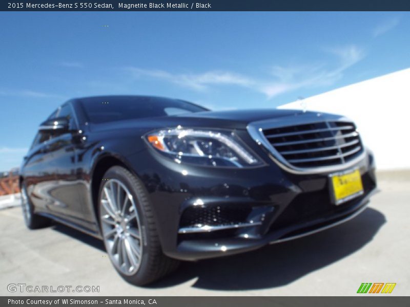 Magnetite Black Metallic / Black 2015 Mercedes-Benz S 550 Sedan