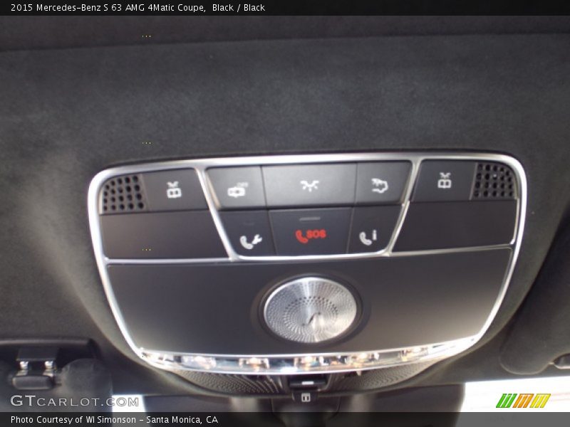 Black / Black 2015 Mercedes-Benz S 63 AMG 4Matic Coupe