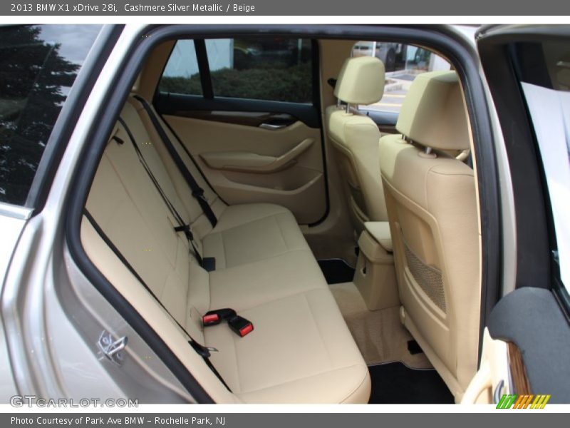 Cashmere Silver Metallic / Beige 2013 BMW X1 xDrive 28i