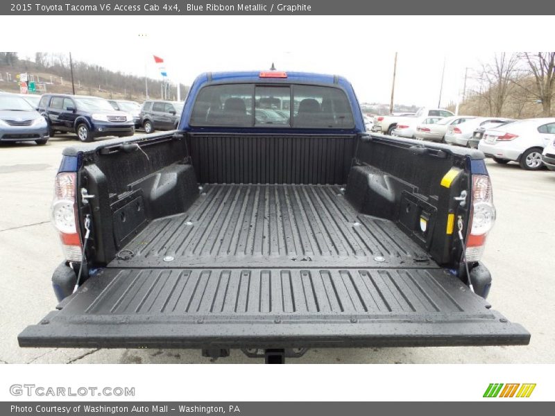 Blue Ribbon Metallic / Graphite 2015 Toyota Tacoma V6 Access Cab 4x4
