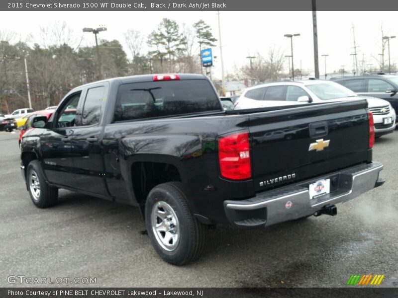 Black / Dark Ash/Jet Black 2015 Chevrolet Silverado 1500 WT Double Cab