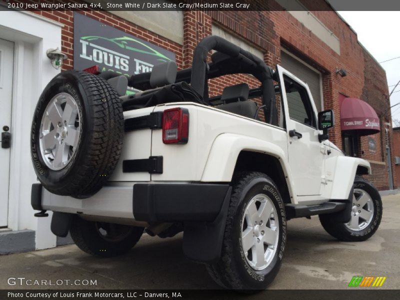 Stone White / Dark Slate Gray/Medium Slate Gray 2010 Jeep Wrangler Sahara 4x4