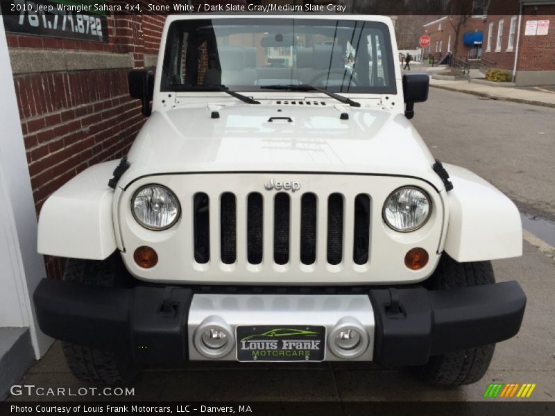 Stone White / Dark Slate Gray/Medium Slate Gray 2010 Jeep Wrangler Sahara 4x4