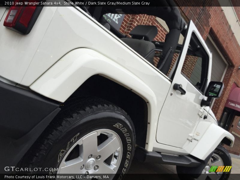 Stone White / Dark Slate Gray/Medium Slate Gray 2010 Jeep Wrangler Sahara 4x4