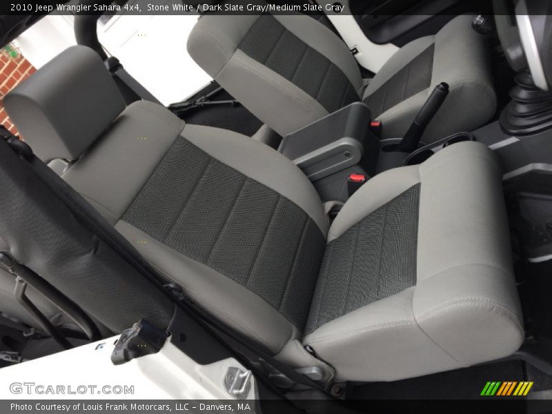 Stone White / Dark Slate Gray/Medium Slate Gray 2010 Jeep Wrangler Sahara 4x4