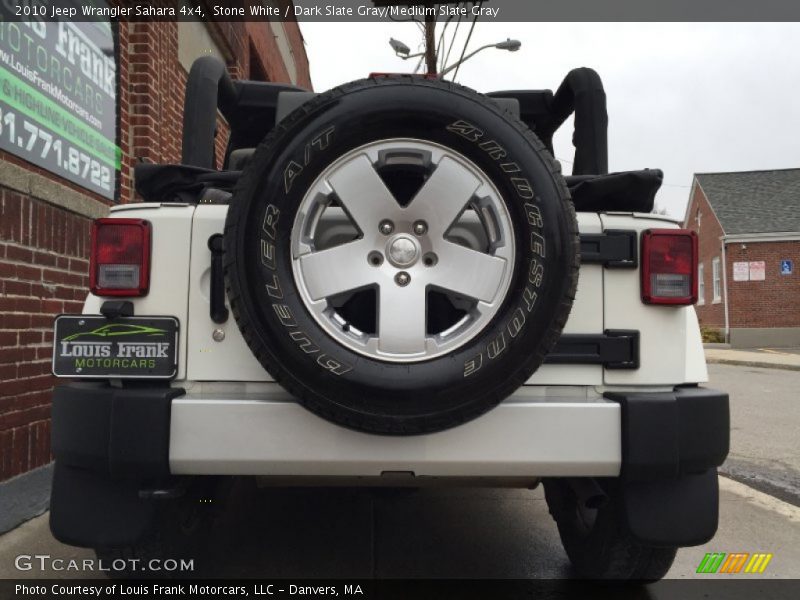Stone White / Dark Slate Gray/Medium Slate Gray 2010 Jeep Wrangler Sahara 4x4