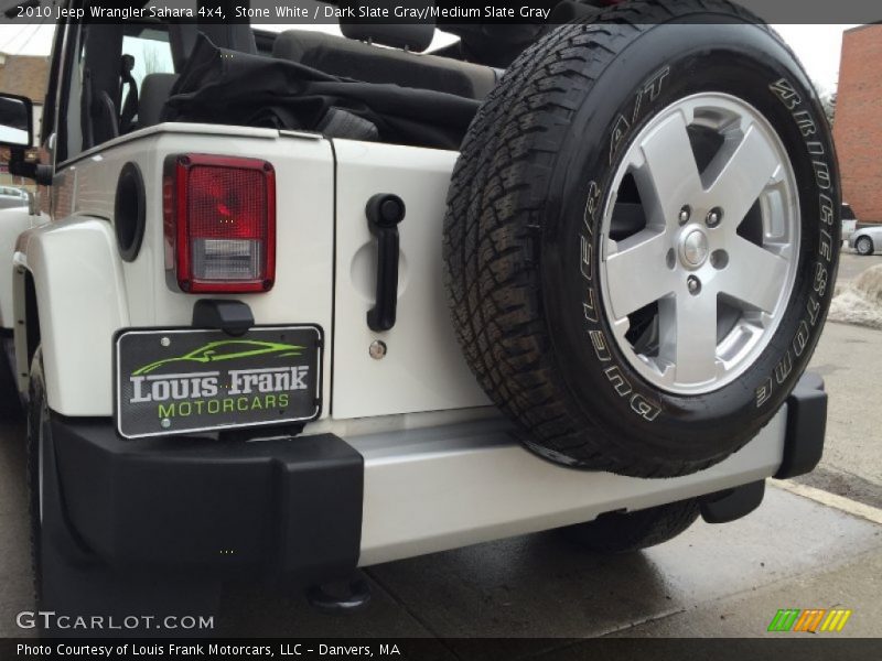 Stone White / Dark Slate Gray/Medium Slate Gray 2010 Jeep Wrangler Sahara 4x4