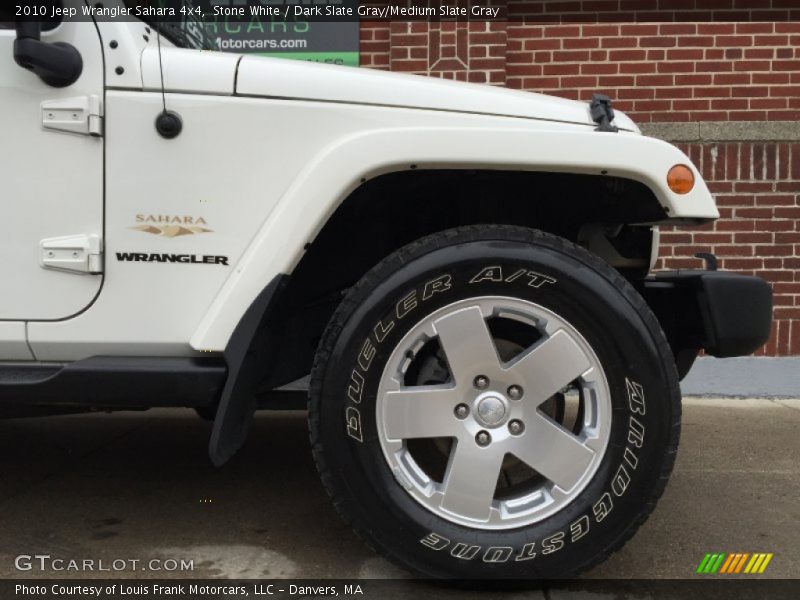Stone White / Dark Slate Gray/Medium Slate Gray 2010 Jeep Wrangler Sahara 4x4