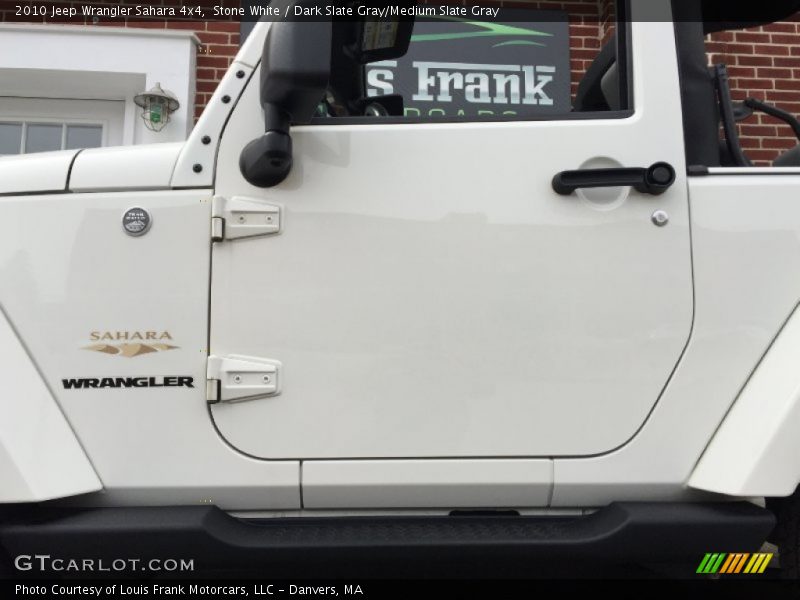 Stone White / Dark Slate Gray/Medium Slate Gray 2010 Jeep Wrangler Sahara 4x4