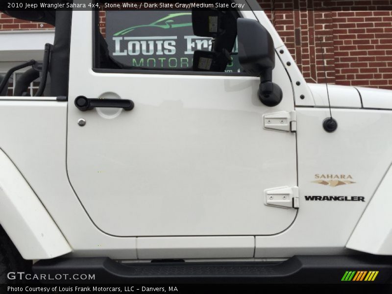 Stone White / Dark Slate Gray/Medium Slate Gray 2010 Jeep Wrangler Sahara 4x4