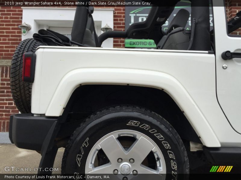 Stone White / Dark Slate Gray/Medium Slate Gray 2010 Jeep Wrangler Sahara 4x4