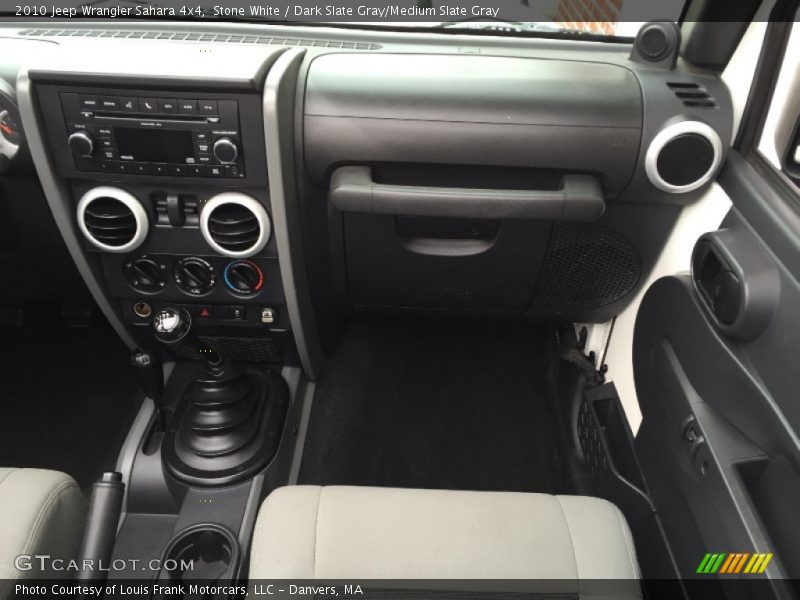 Stone White / Dark Slate Gray/Medium Slate Gray 2010 Jeep Wrangler Sahara 4x4