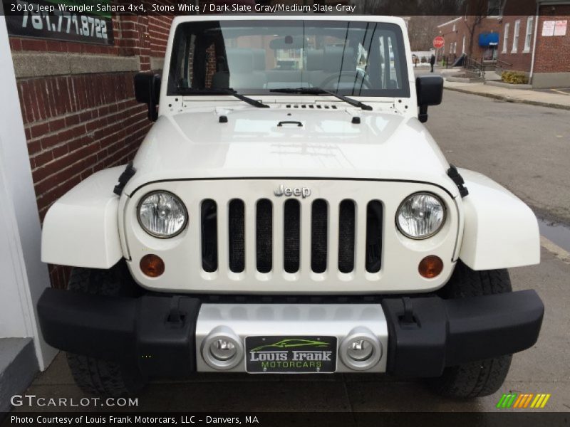 Stone White / Dark Slate Gray/Medium Slate Gray 2010 Jeep Wrangler Sahara 4x4