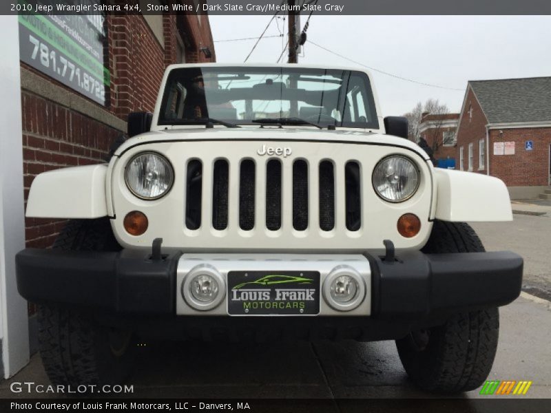 Stone White / Dark Slate Gray/Medium Slate Gray 2010 Jeep Wrangler Sahara 4x4