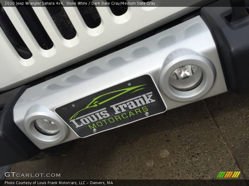 Stone White / Dark Slate Gray/Medium Slate Gray 2010 Jeep Wrangler Sahara 4x4