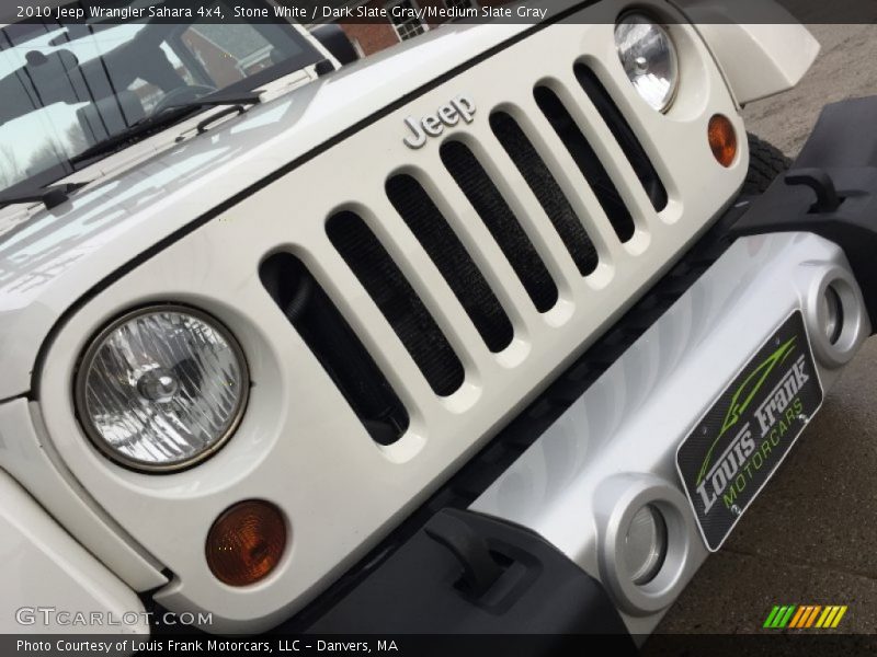 Stone White / Dark Slate Gray/Medium Slate Gray 2010 Jeep Wrangler Sahara 4x4