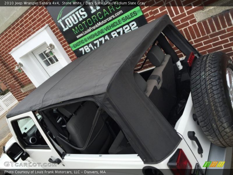 Stone White / Dark Slate Gray/Medium Slate Gray 2010 Jeep Wrangler Sahara 4x4