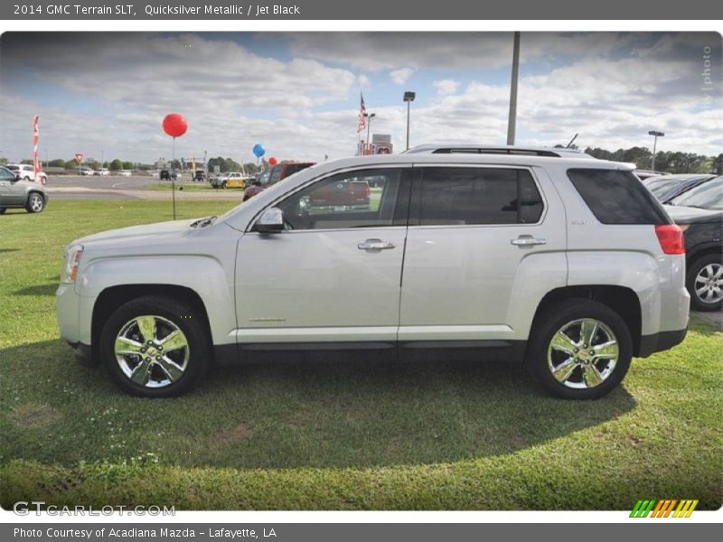Quicksilver Metallic / Jet Black 2014 GMC Terrain SLT