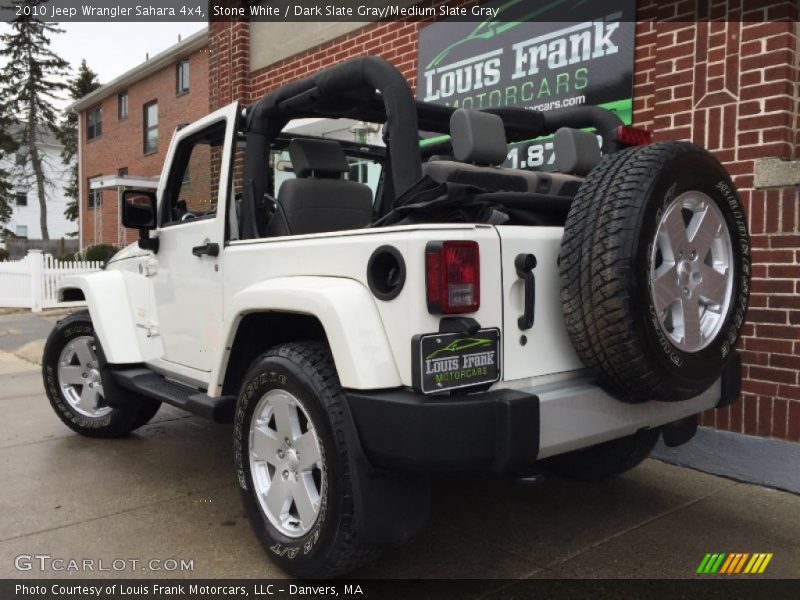 Stone White / Dark Slate Gray/Medium Slate Gray 2010 Jeep Wrangler Sahara 4x4