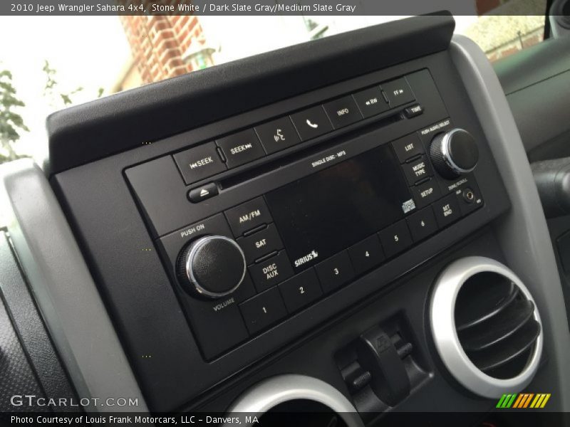 Stone White / Dark Slate Gray/Medium Slate Gray 2010 Jeep Wrangler Sahara 4x4