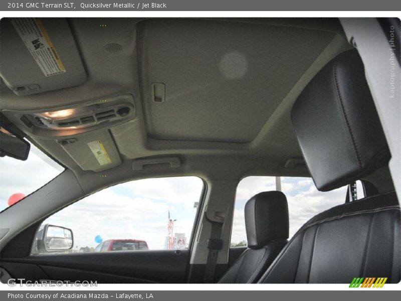 Quicksilver Metallic / Jet Black 2014 GMC Terrain SLT