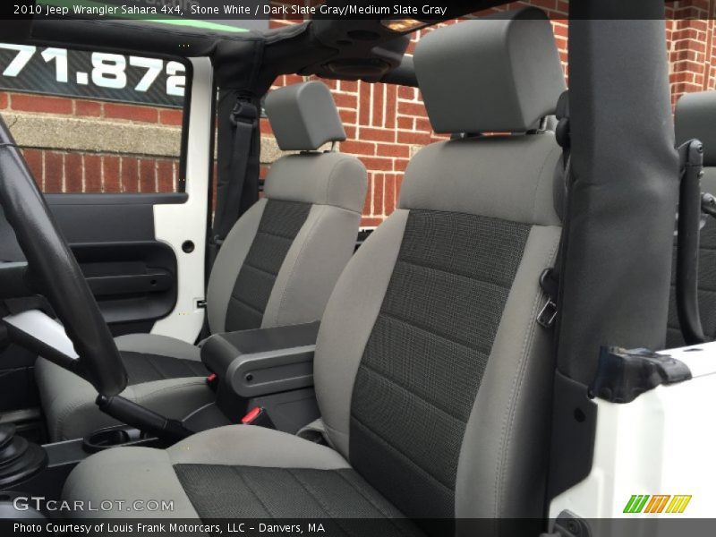 Stone White / Dark Slate Gray/Medium Slate Gray 2010 Jeep Wrangler Sahara 4x4