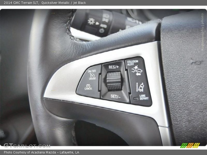 Quicksilver Metallic / Jet Black 2014 GMC Terrain SLT