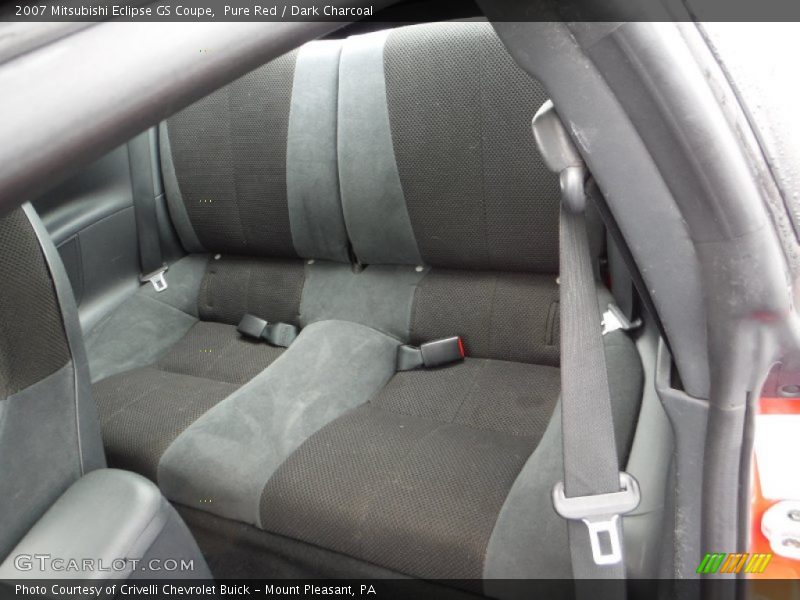 Pure Red / Dark Charcoal 2007 Mitsubishi Eclipse GS Coupe
