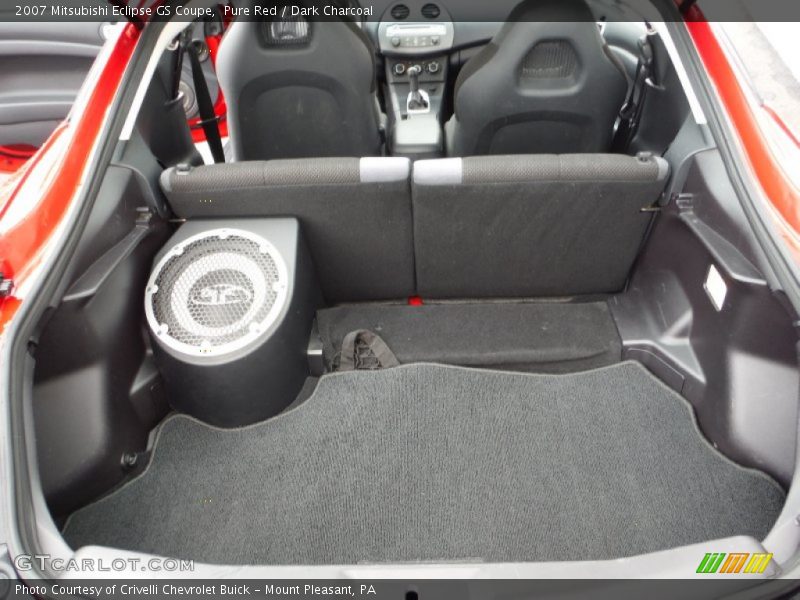 Pure Red / Dark Charcoal 2007 Mitsubishi Eclipse GS Coupe