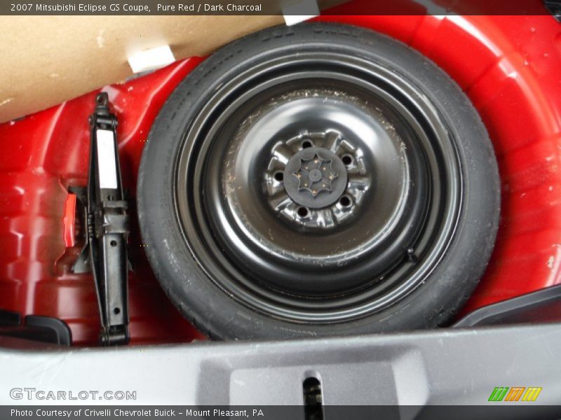 Pure Red / Dark Charcoal 2007 Mitsubishi Eclipse GS Coupe