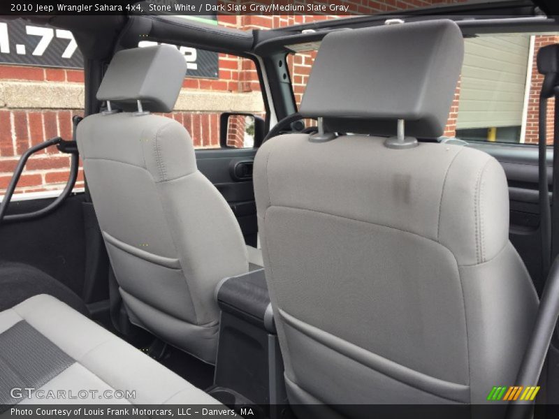 Stone White / Dark Slate Gray/Medium Slate Gray 2010 Jeep Wrangler Sahara 4x4